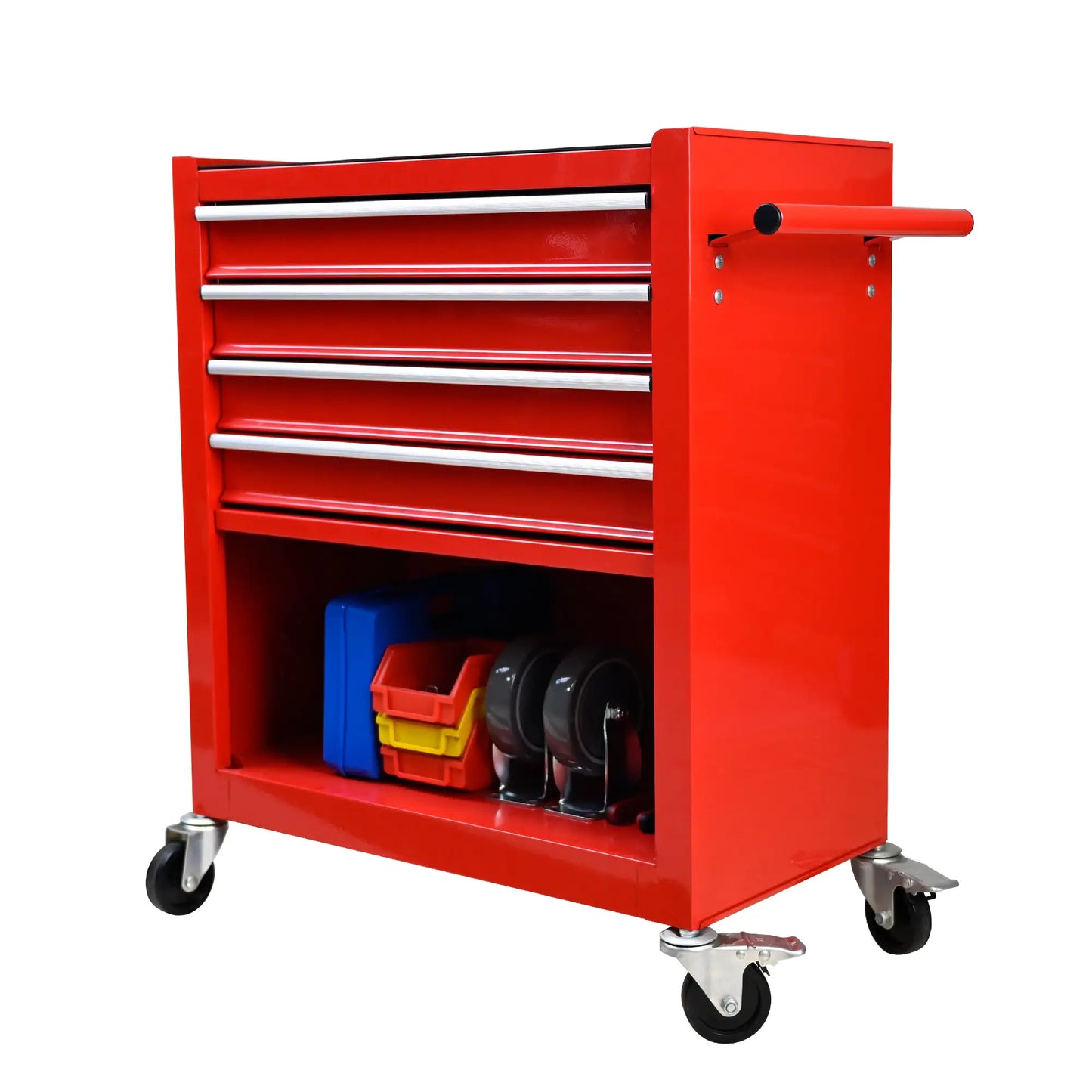 Metal Tool Cabinet With Tool Set